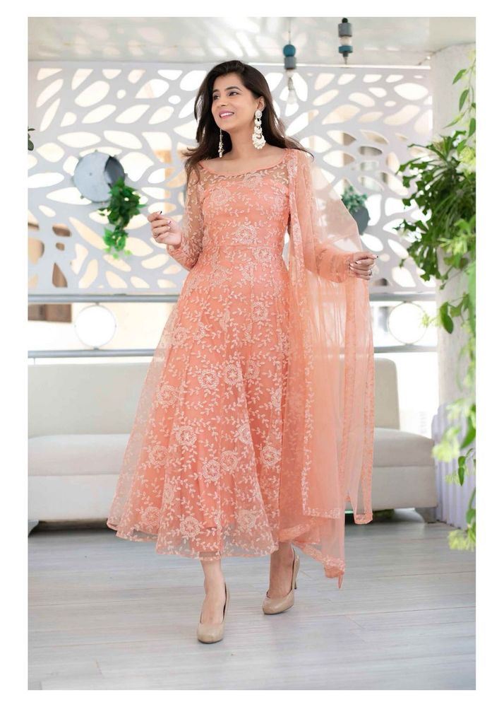 Anarkali Kurta Set of 3 Label Shaurya Sanadhya