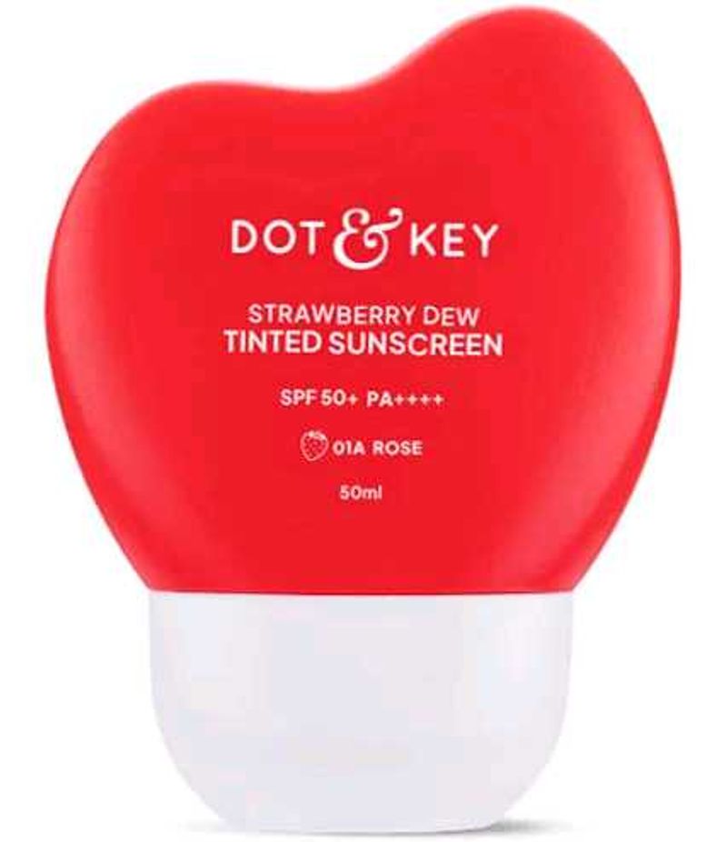 dot &amp; key strawberry tinted sunscreen spf50 pa++++
