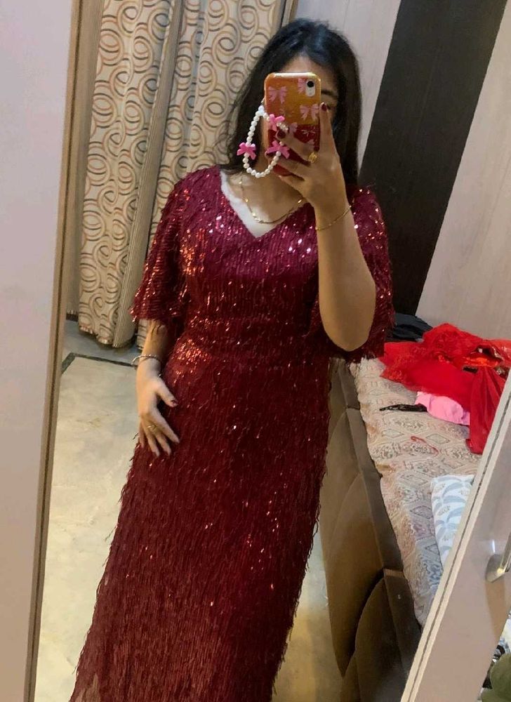 Sparkling Sequin Evening Gown
