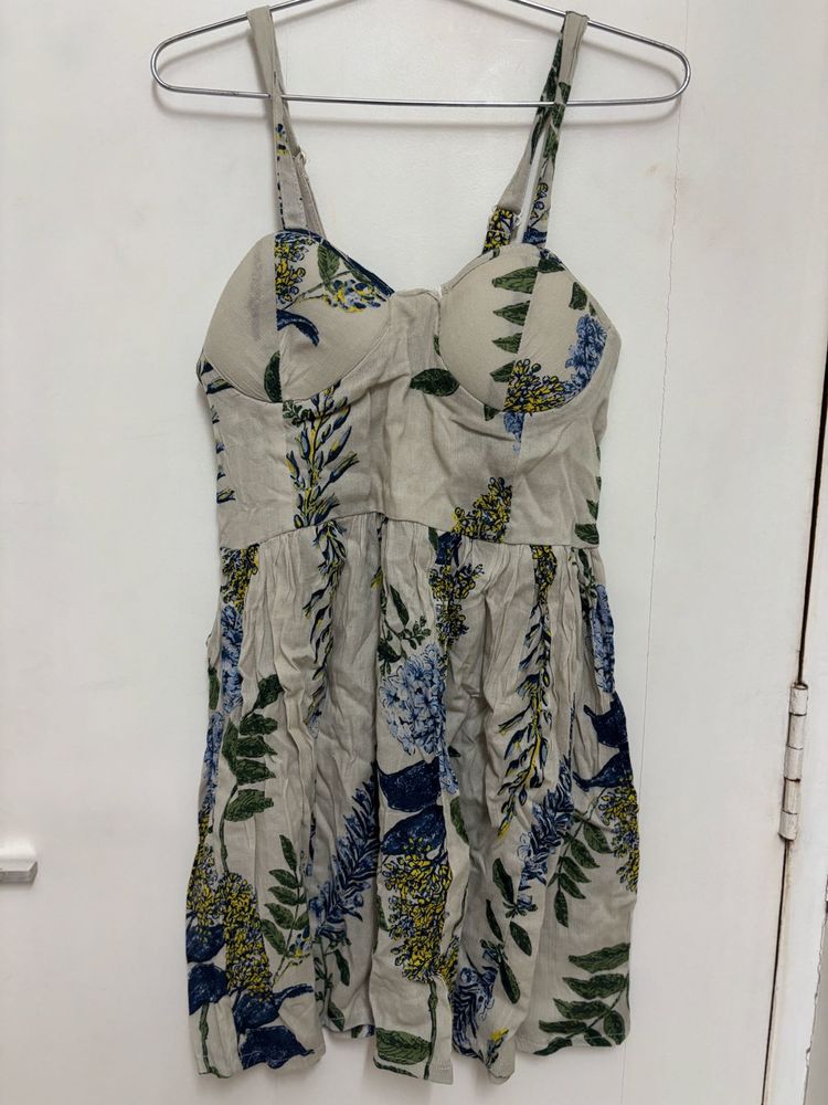 Mini Sweetheart Neck Short Dress