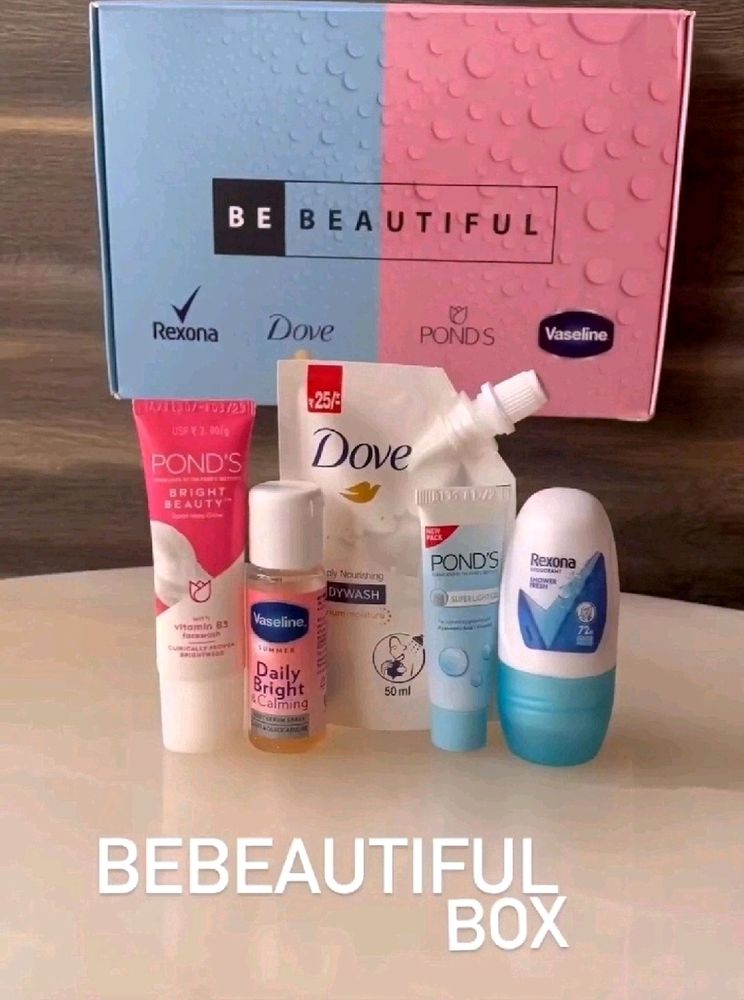 Bebeautiful MINI KIT FACE WASH,SERUM,BODY WASH,MOI