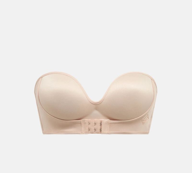 Strapless Beige Bra