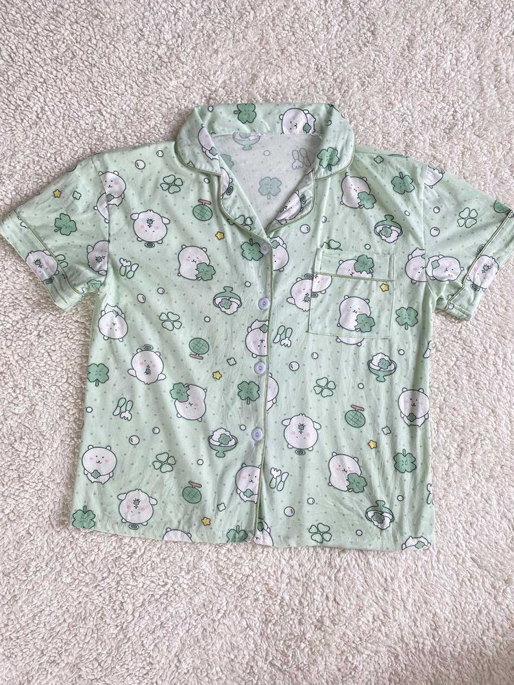 Cute Bear Pajama Top