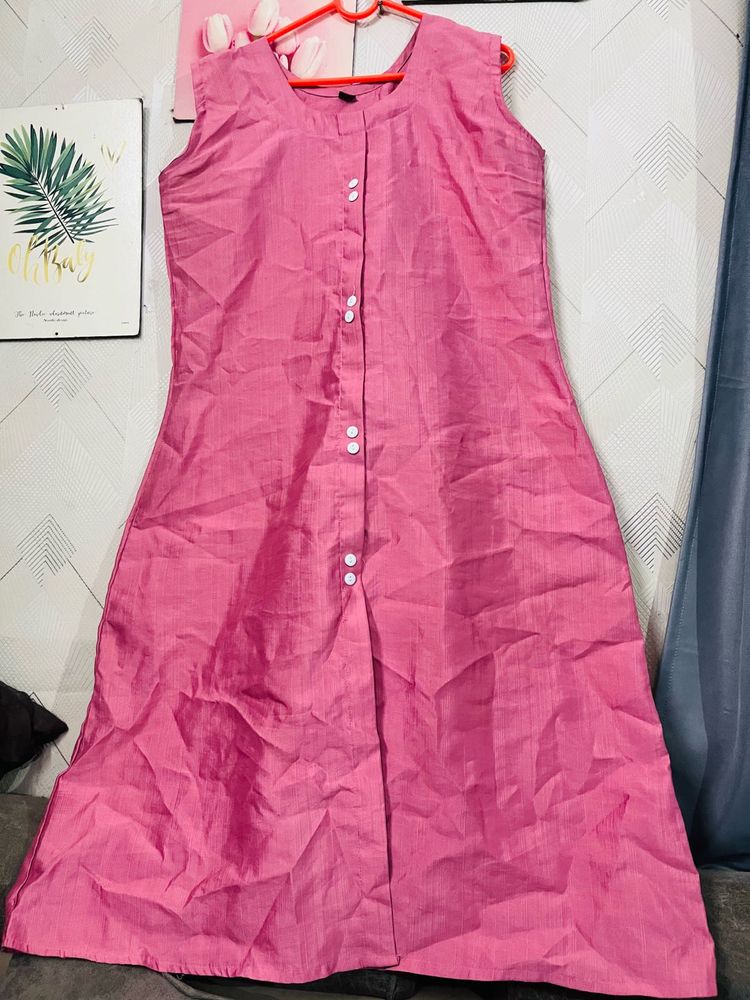 Pink Sleeveless cordset unused fixed price