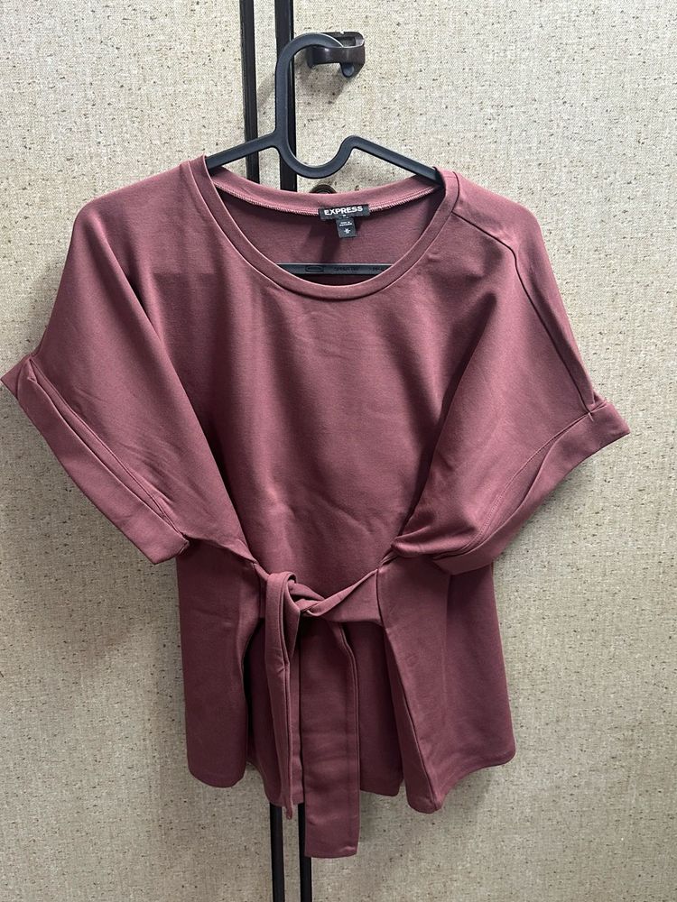 Express Tie-Front Top