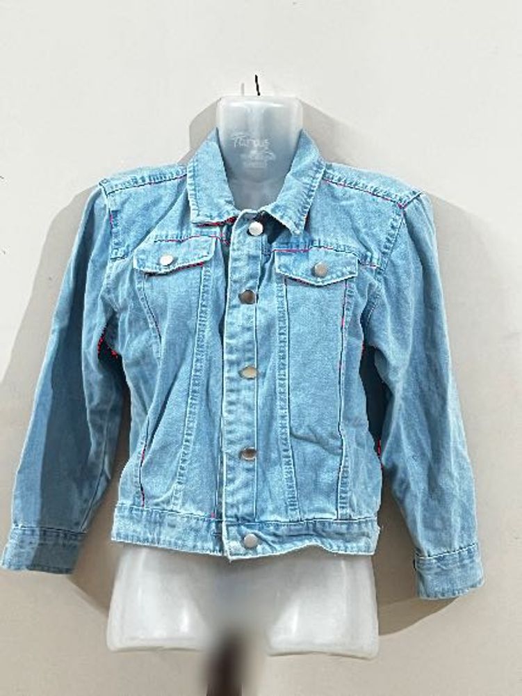 Classic Light Blue Denim Jacket