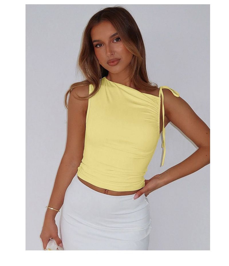 Trendy Butter Yellow Top