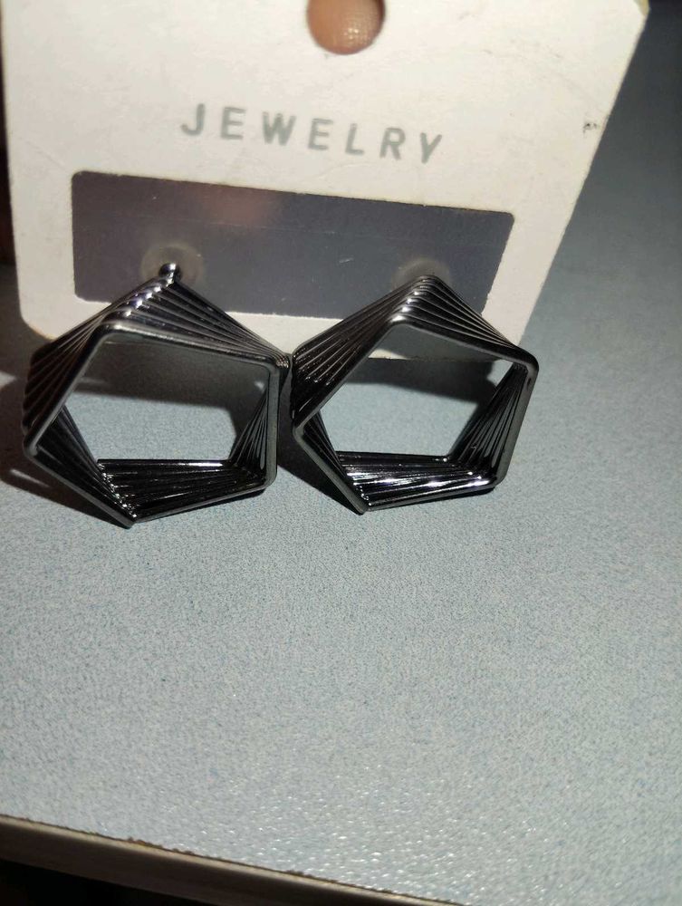 Unique Geometric Earrings