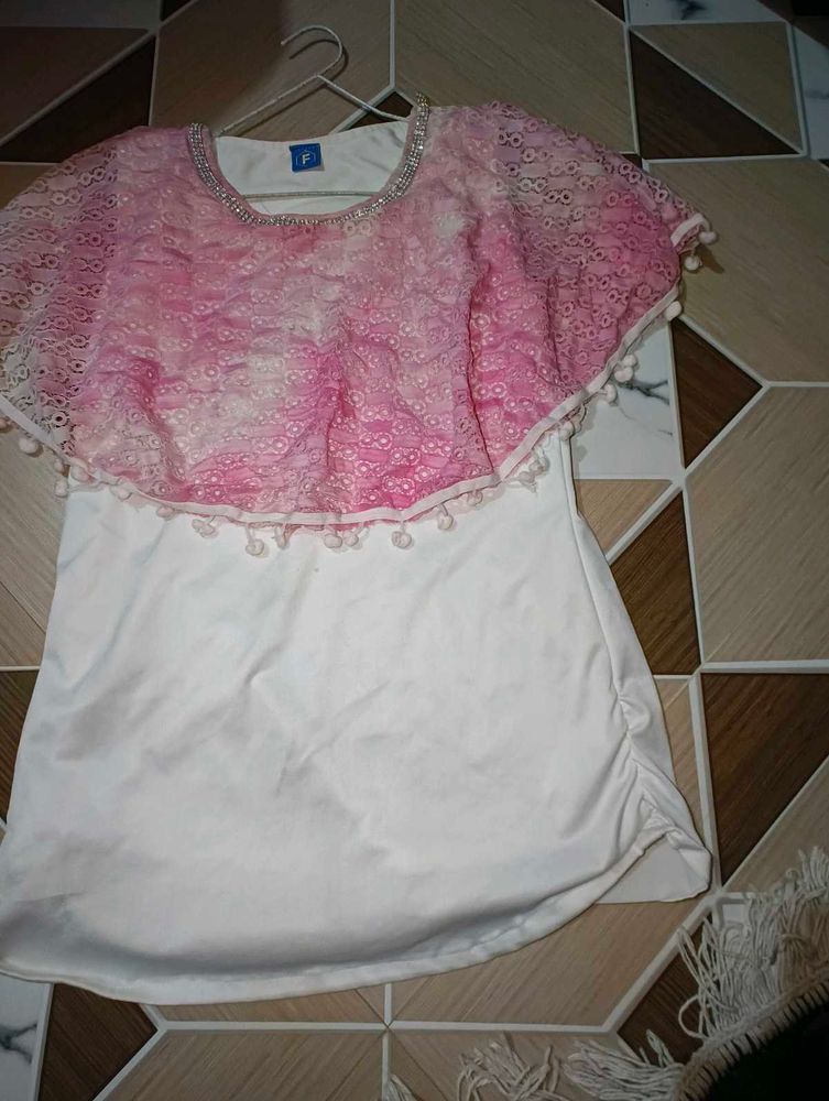 Pink 💗🩷 Cap Top In SALE