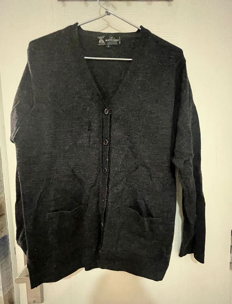 Authentic Monte Carlo Black Cardigan