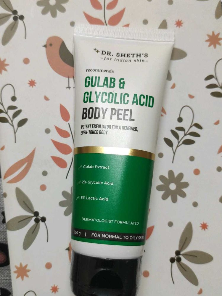 Dr. Sheth's Gulab &amp; Glycolic Acid Body Peel