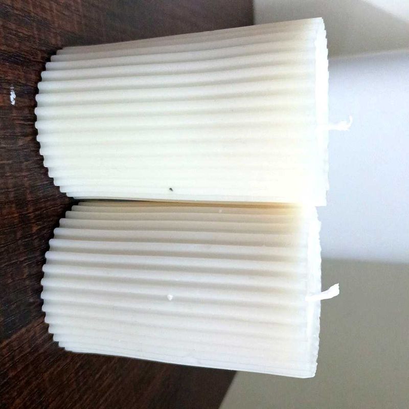 Textured Pillar Candles