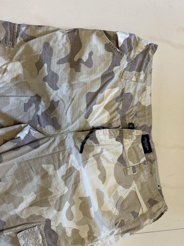 Beige camo cargo pants 🤍✨