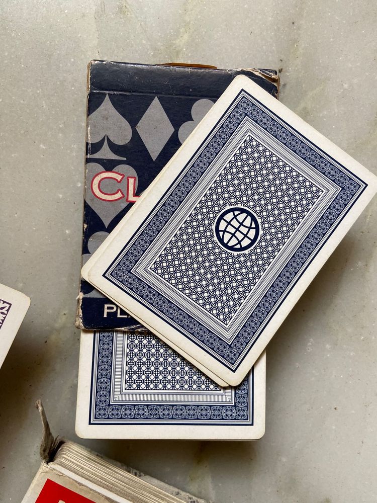 3 packs playing cards