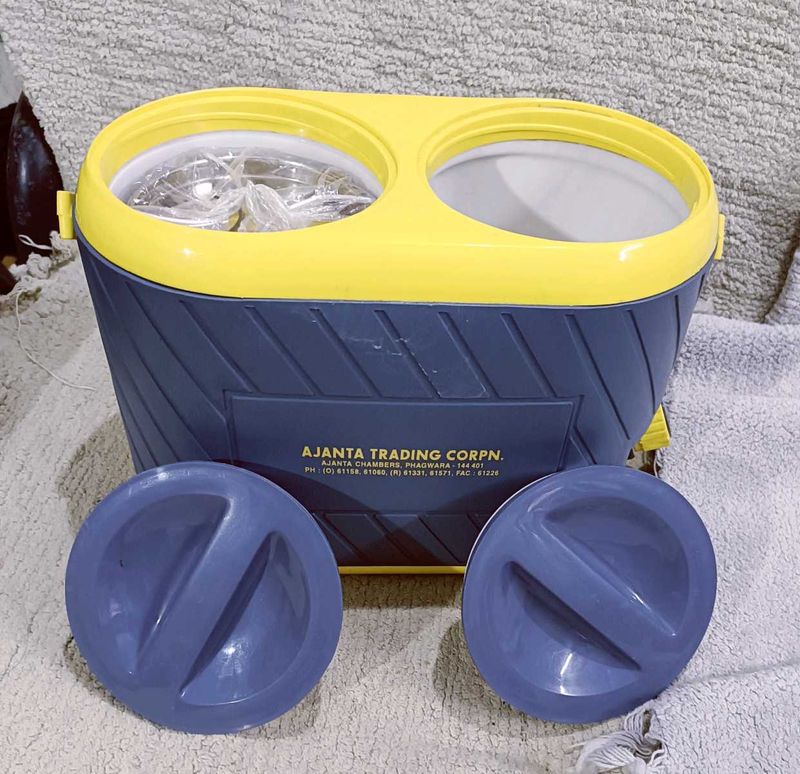 Insulated Tiffin Box with separate compartments fo