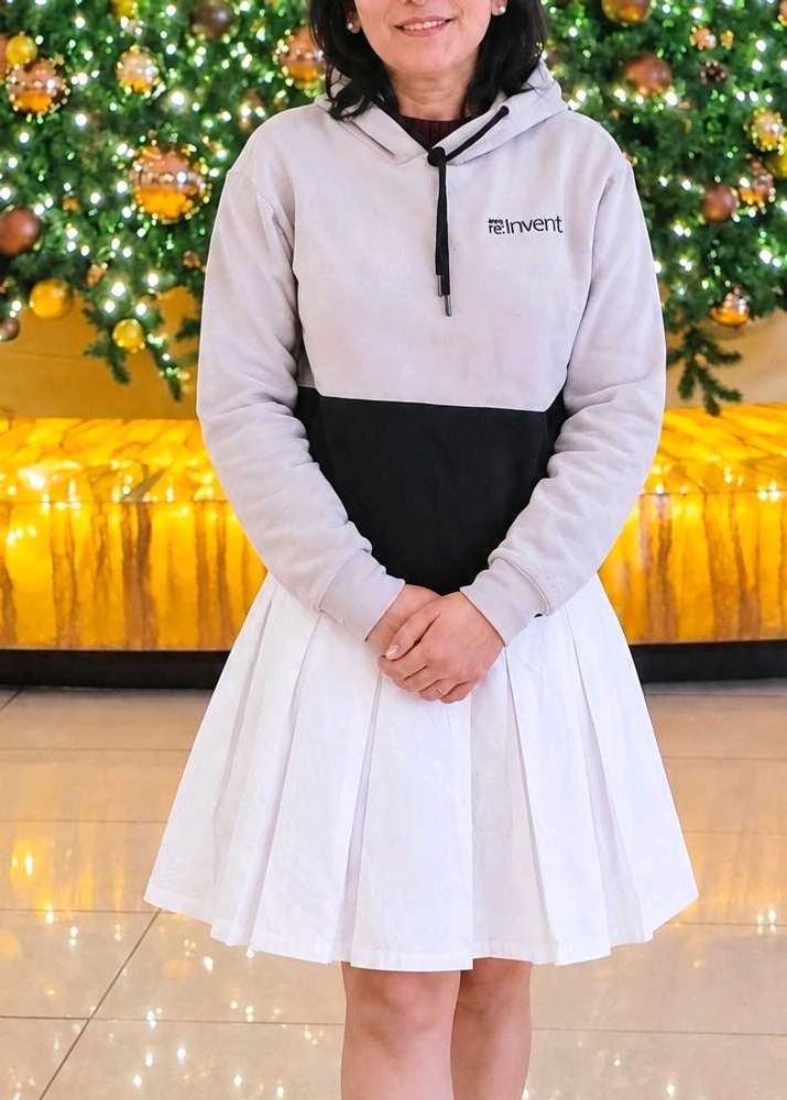 white school skirt