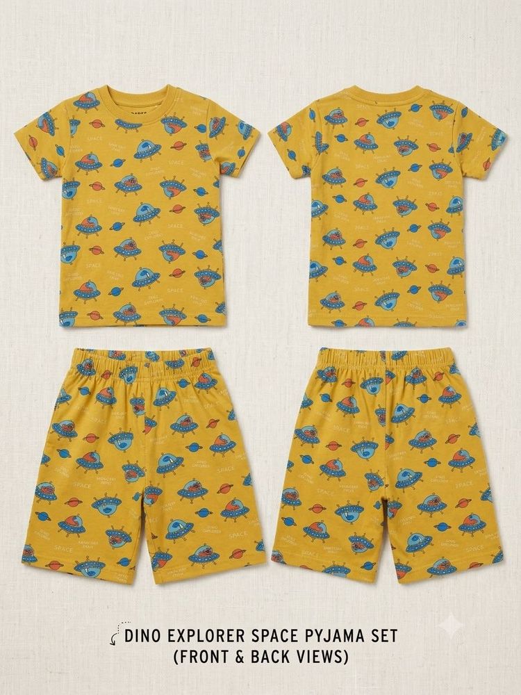 Kids Space UFO Pyjama Set