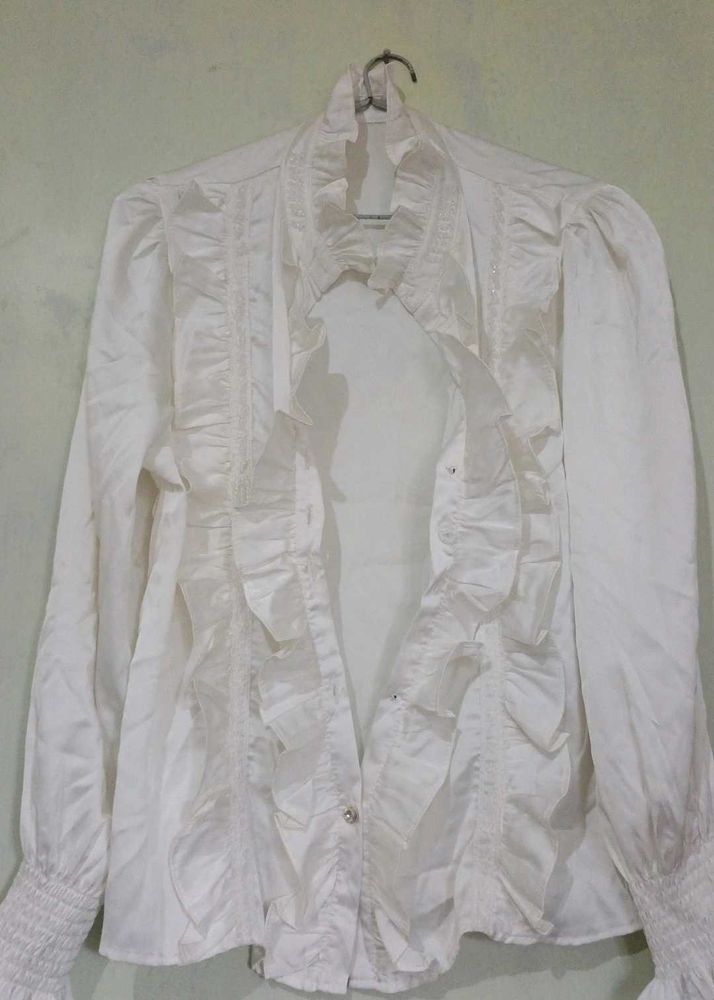 vintage satin shirt