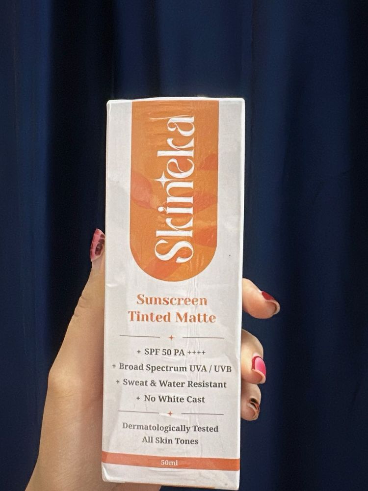 Skinela Sunscreen Tinted Matte SPF 50 PA++++