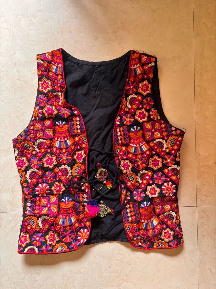 Embroidered indo-western Jacket