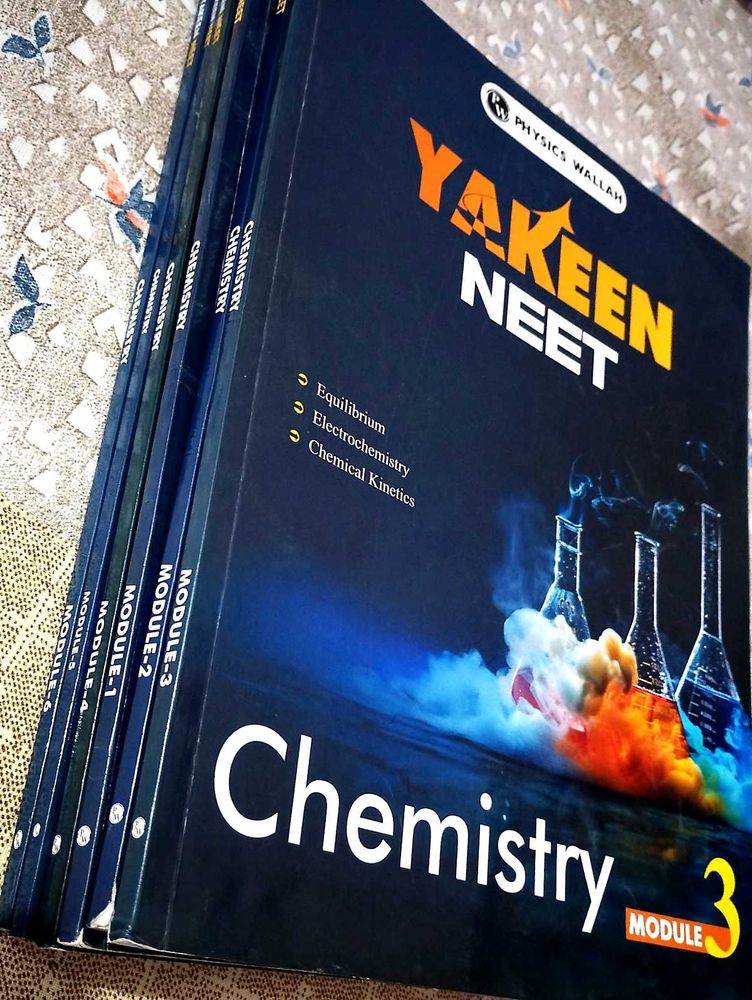 Yakeen NEET Chemistry Modules PW Dropper 11 and 12