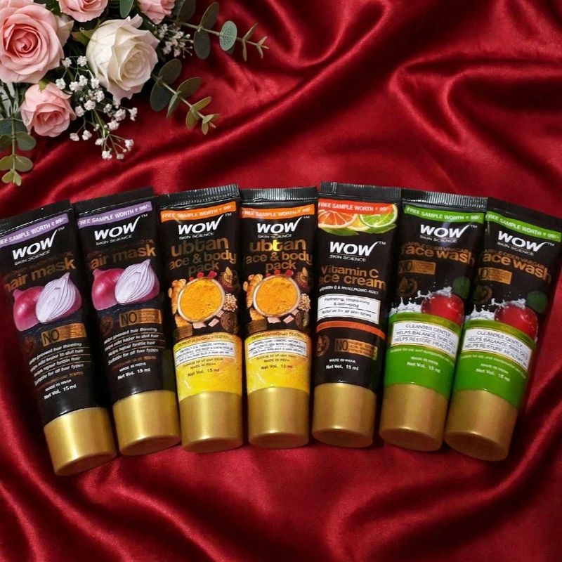 WOW Skin Science Skincare Lot