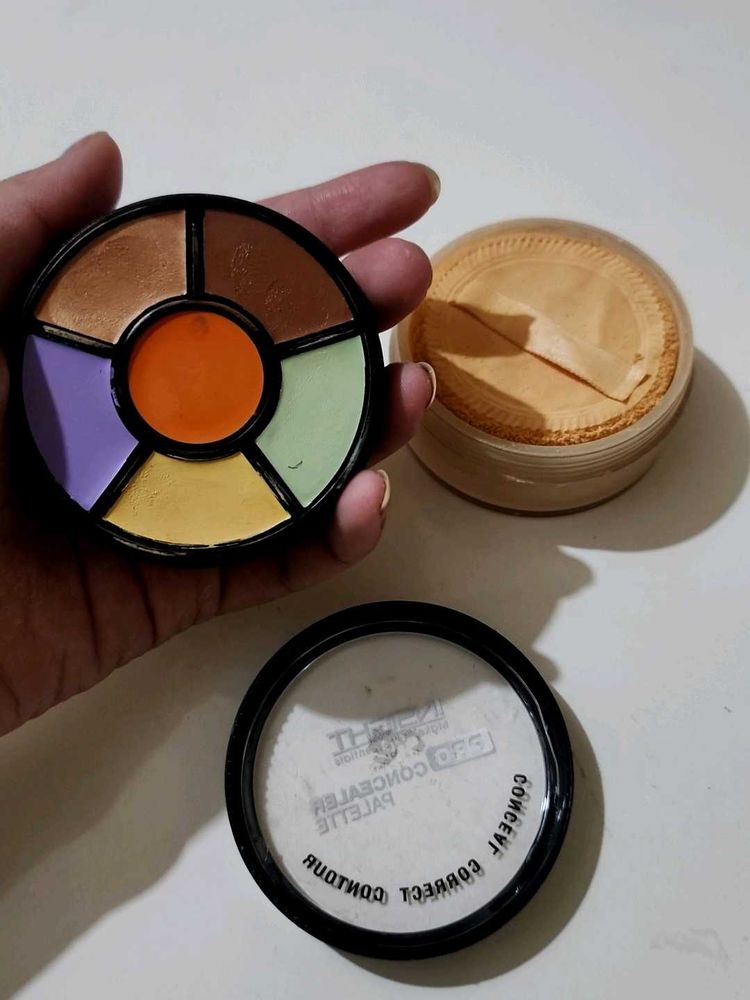 FREE Curler COMBO Concealer and Setting Powder