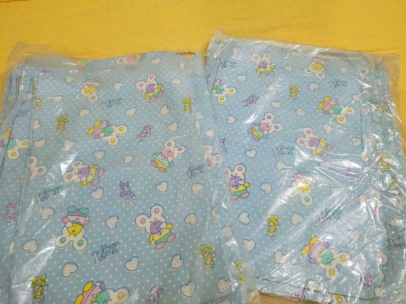 teddy 🧸 print single bedsheets set of 2