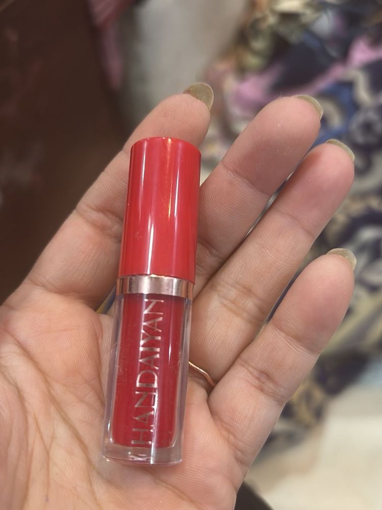 Vibrant Red Liquid Lipstick