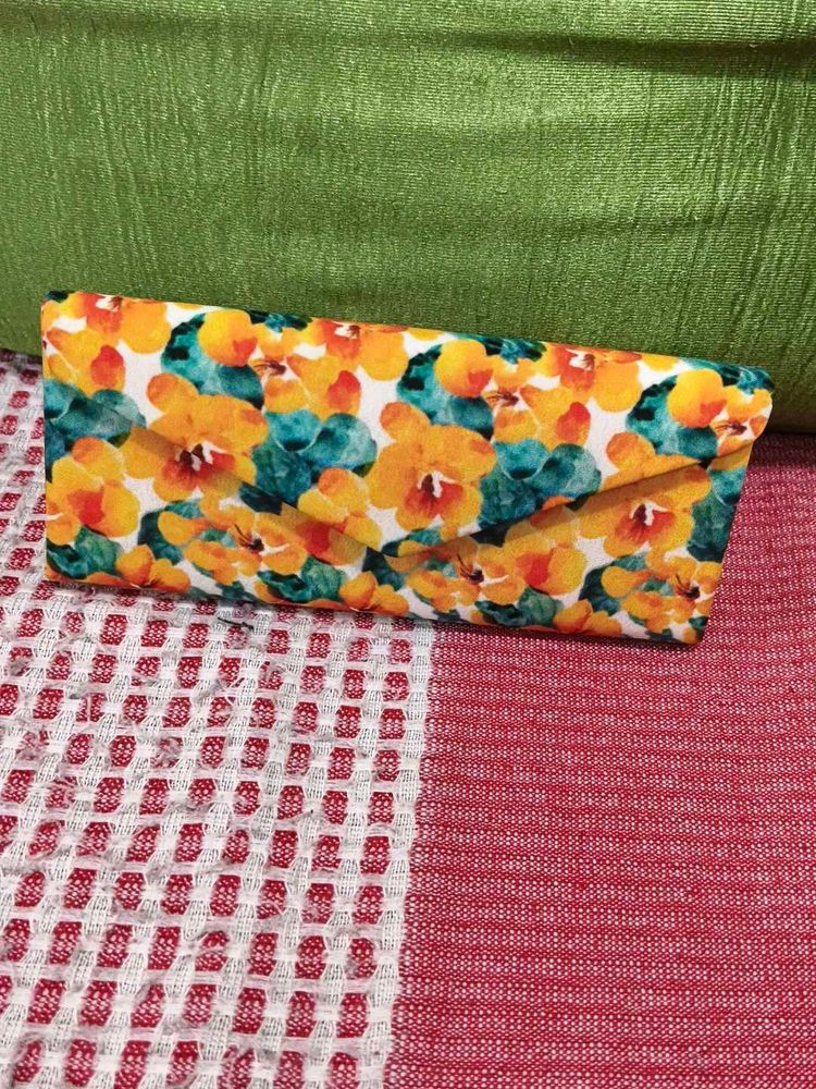 Floral Clutch Bag