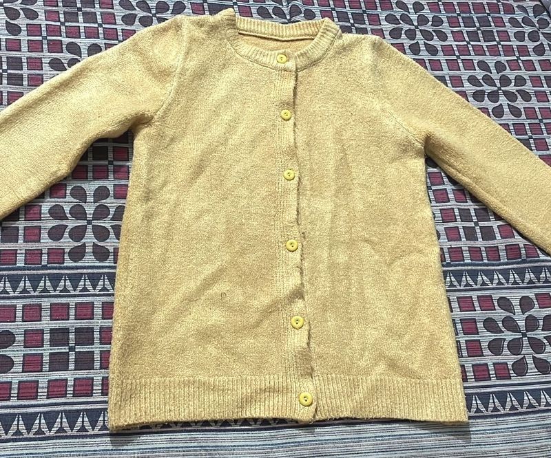 Pinteresty Butter Yellow cardigan
