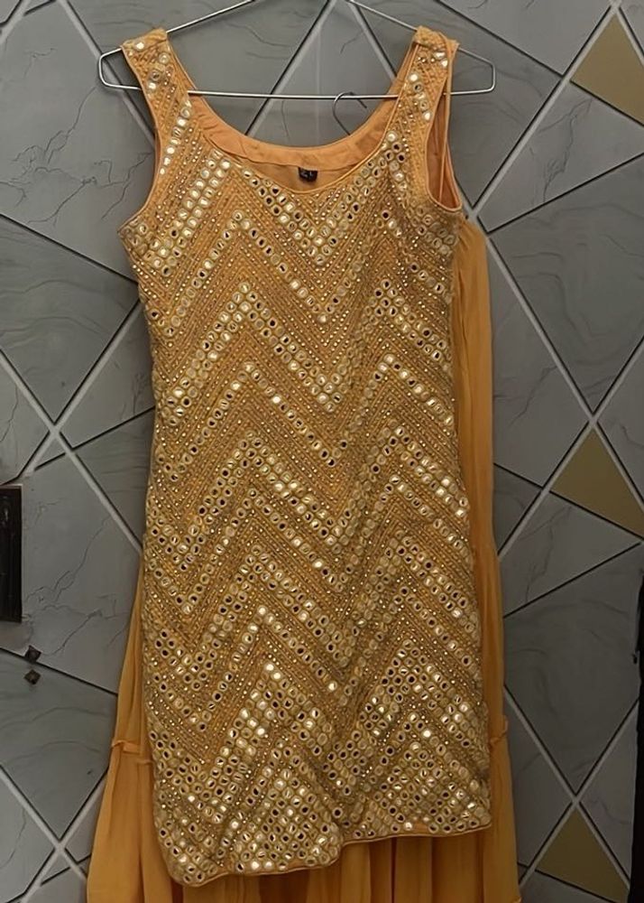 Stunning Embellished Kurti n sharara