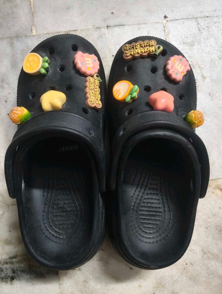 Crocs Fun Heel Clogs with Charms