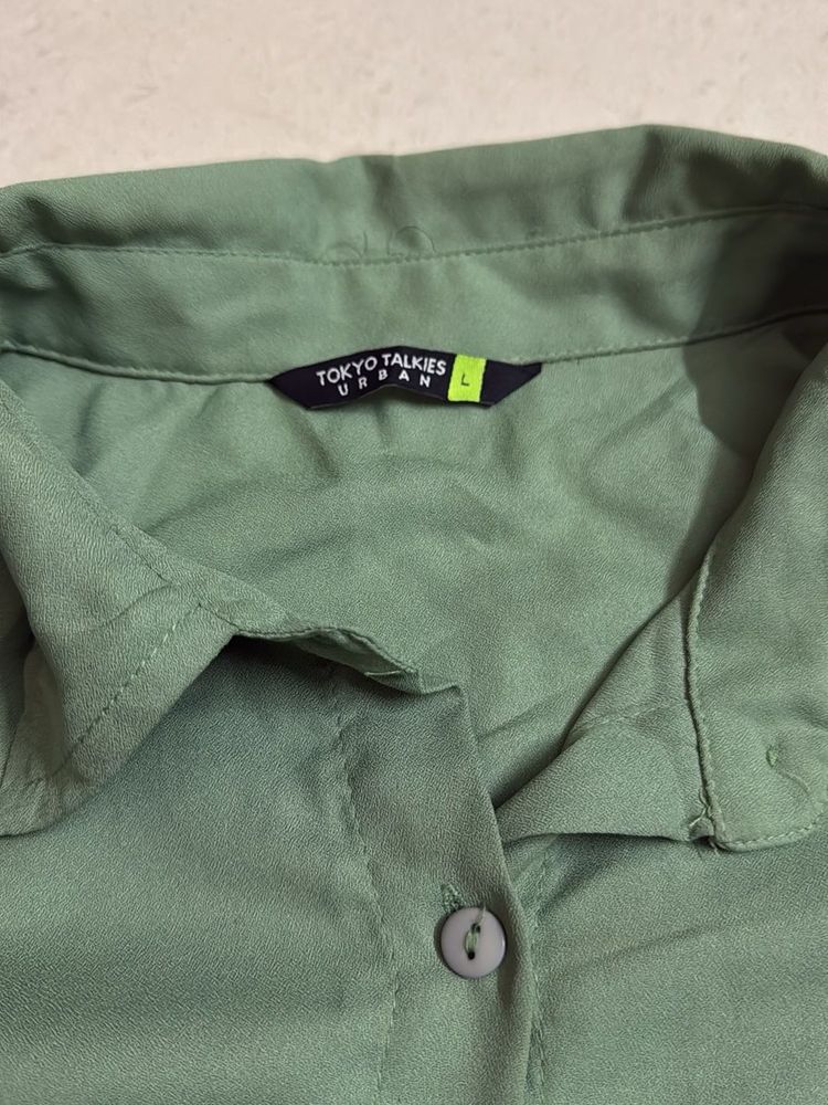 Tokyo Talkies Urban Green Top