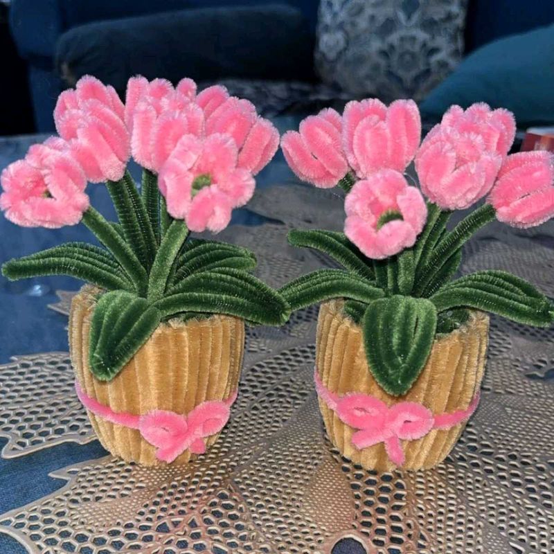 pipe cleaner pot
