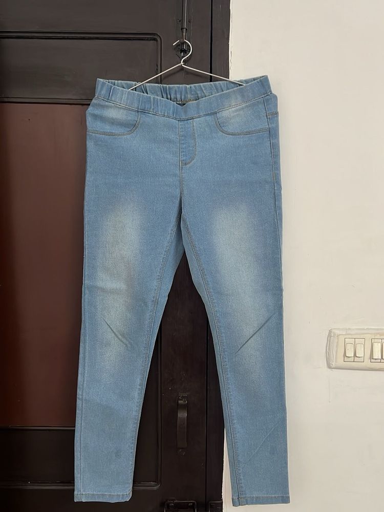 Light Wash Denim Jeans