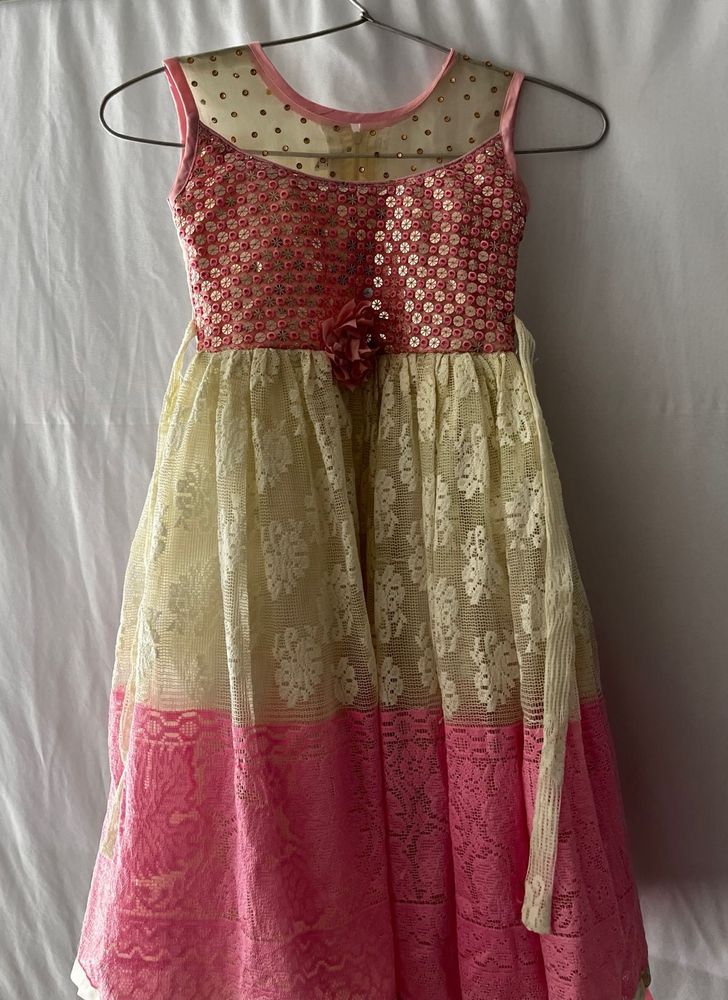 Girls Sequin Party Dress