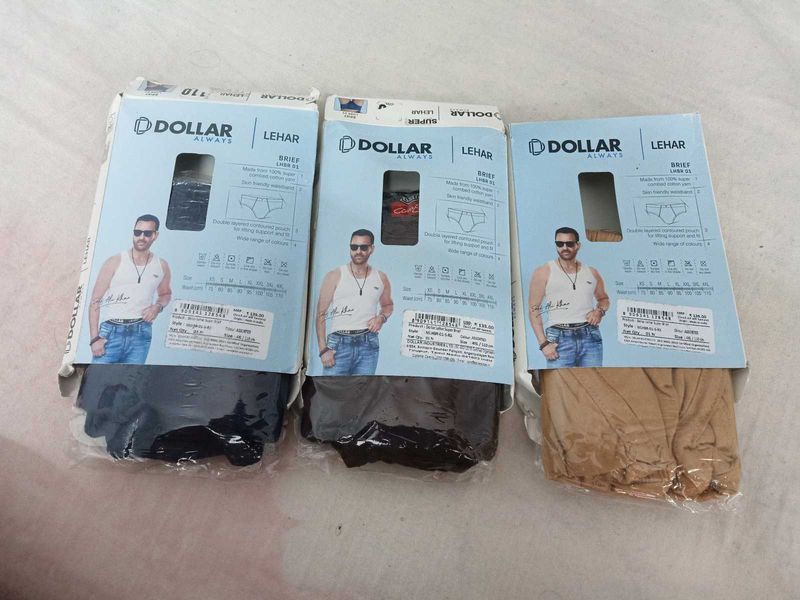 set of 3 Dollar Lehar