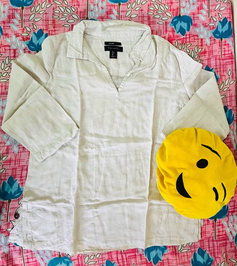100% Linen Free Size Top