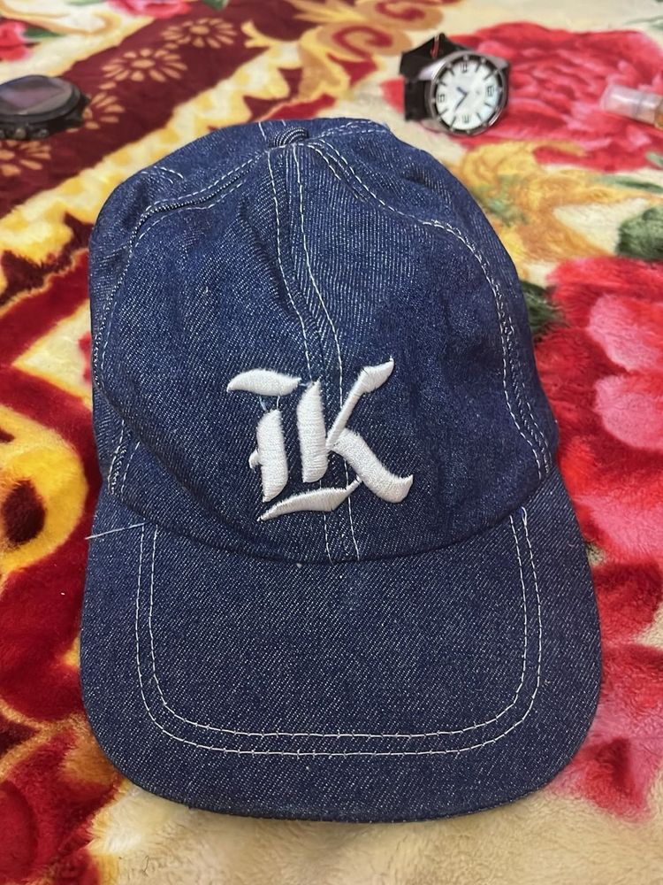 Stylish Denim Baseball Cap