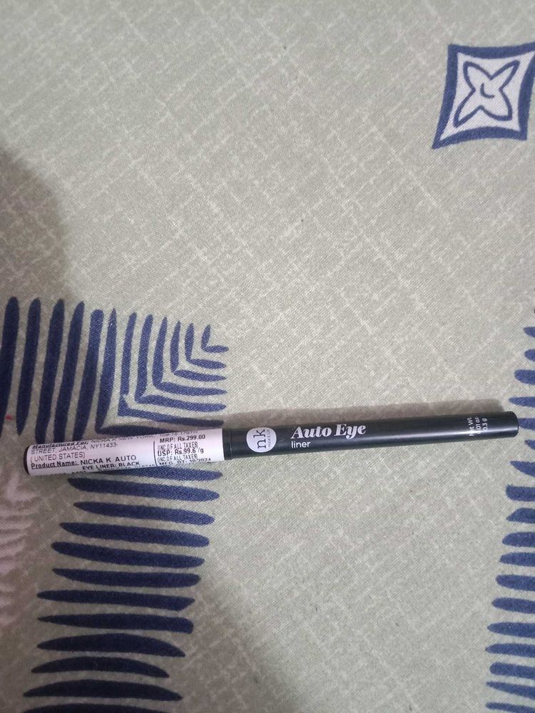 NK Auto Eyeliner - Black And Sugar Kajal