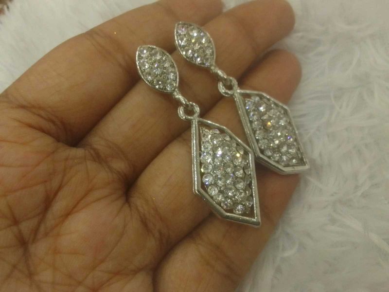 Sparkling Dangle Earrings