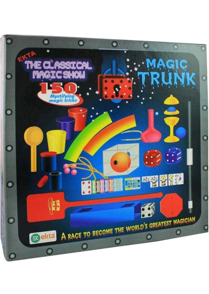 Magic Box 150 Tricks for Kids, fun Party Game.