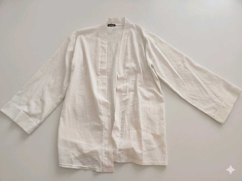 Semi-Sheer Beach Cover Up or Kimono Shrug