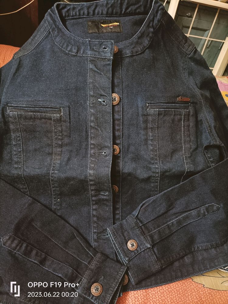 Miss Spyker Brand New Denim Jacket Branded