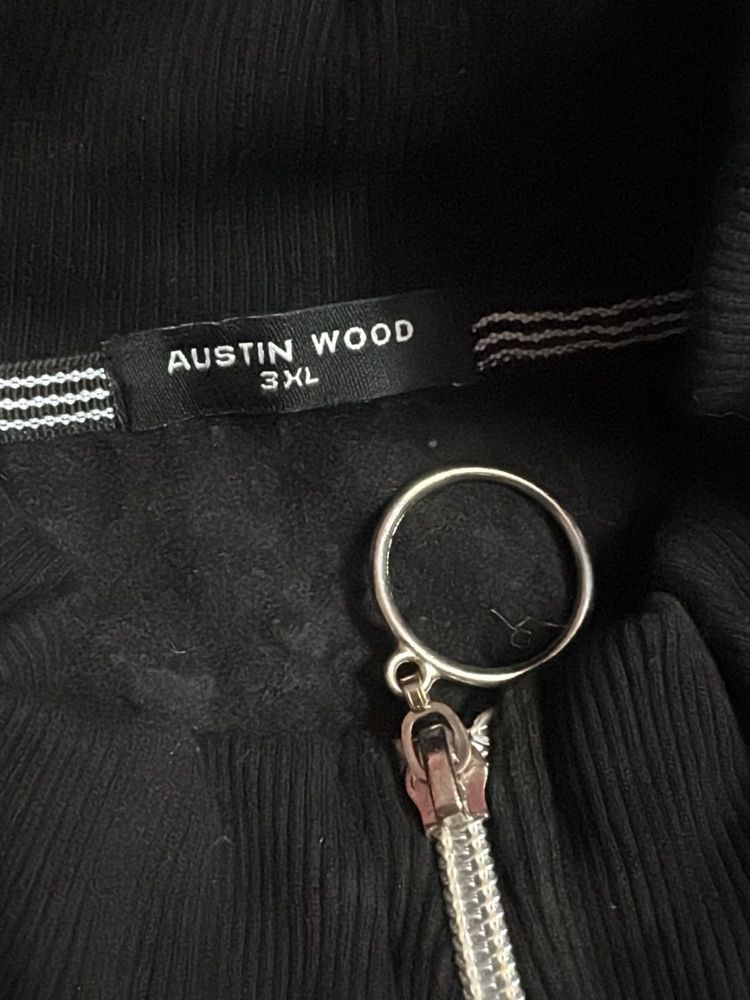 Color Block Zip-Up Sweatshirt