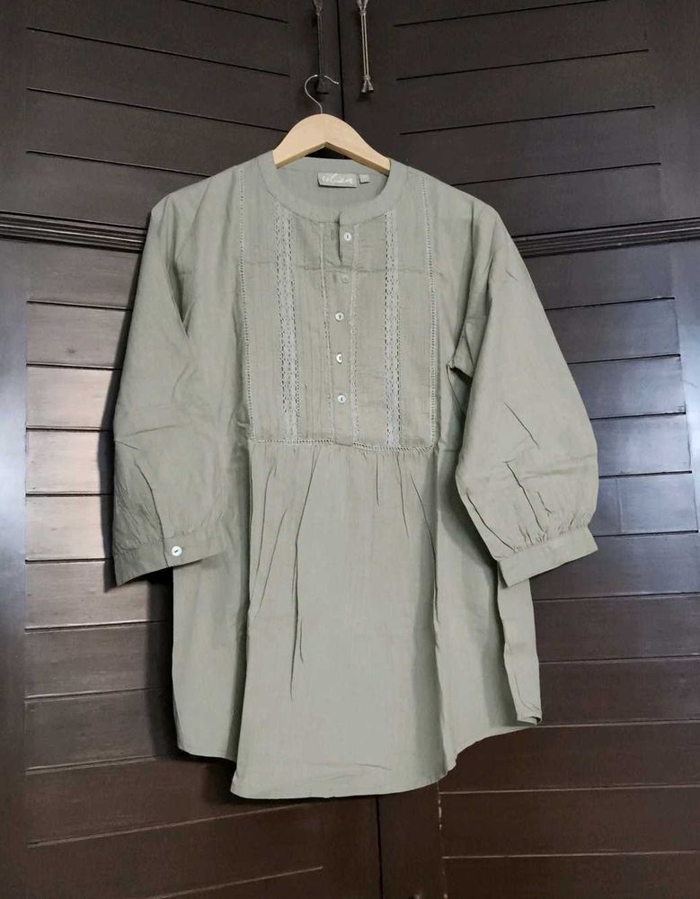 Utsa Women Elegant Cotton Tunic Kurta