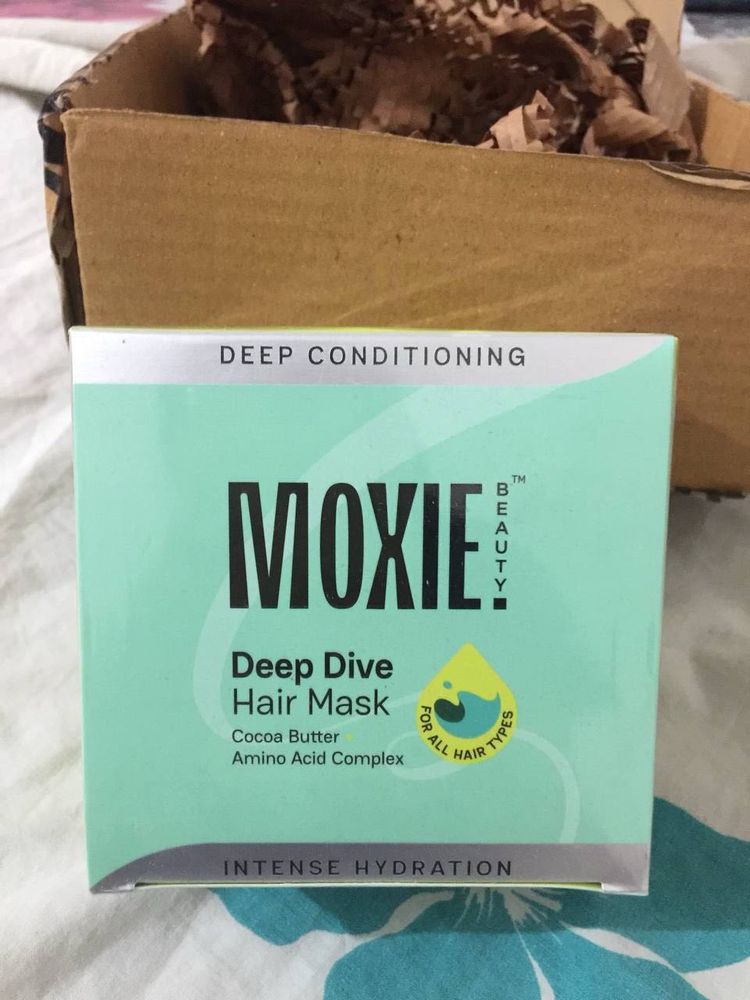 MOXIE Deep Dive Hair Mask Packed