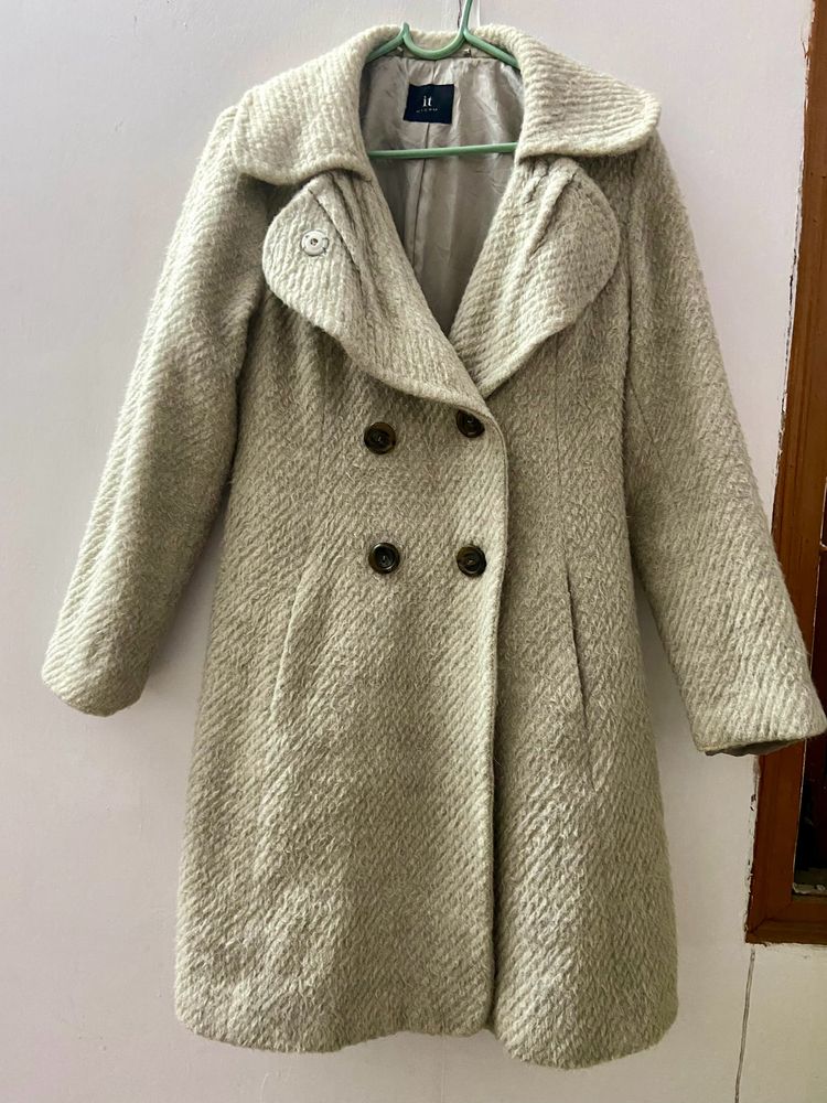 Beautiful, Classic &amp; Warm Beige Overcoat