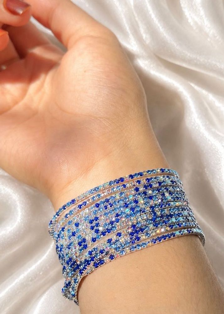 Sparkling Blue Crystal bracelet